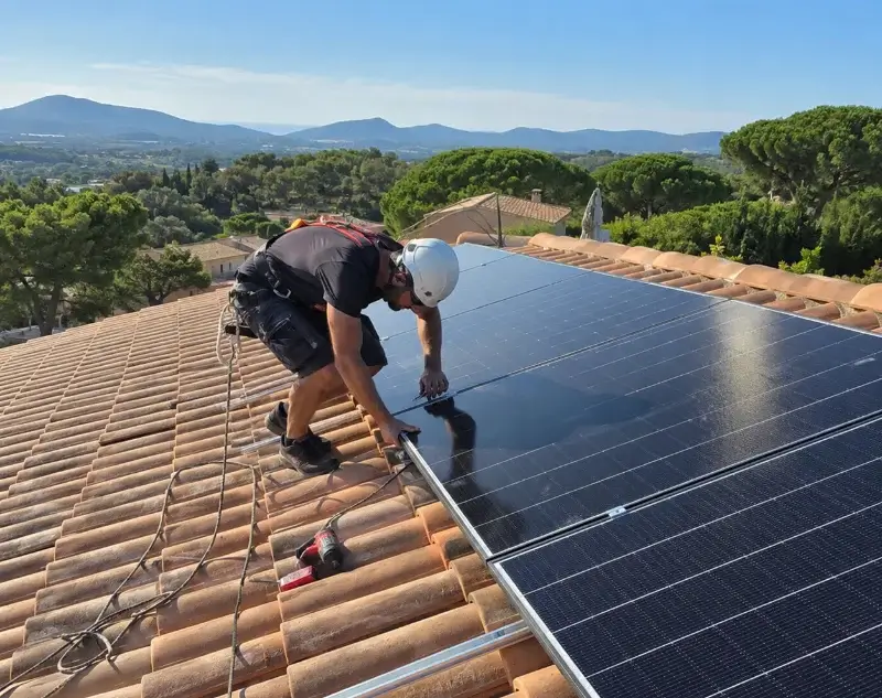 Installateur panneaux solaires Villedubert — pose photovoltaïque sur toiture