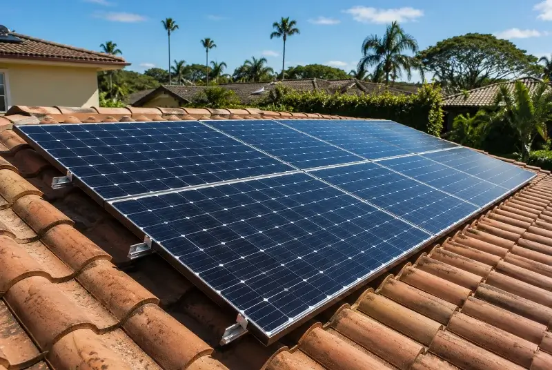 Installation de panneaux solaires à Villedubert